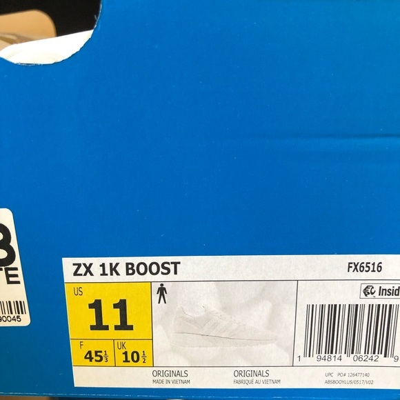 Adidas ZX 1K Boost NIB - Picture 9 of 9